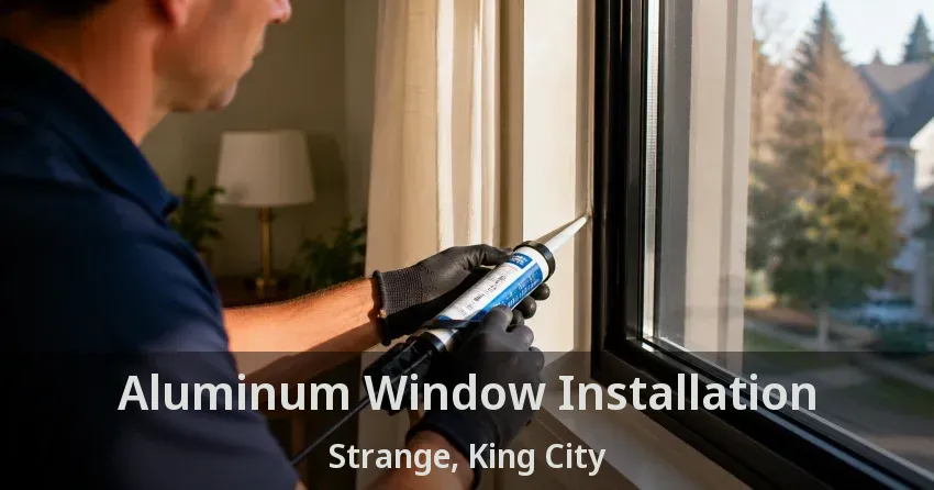 Aluminum Window Installation Strange, King City - ON