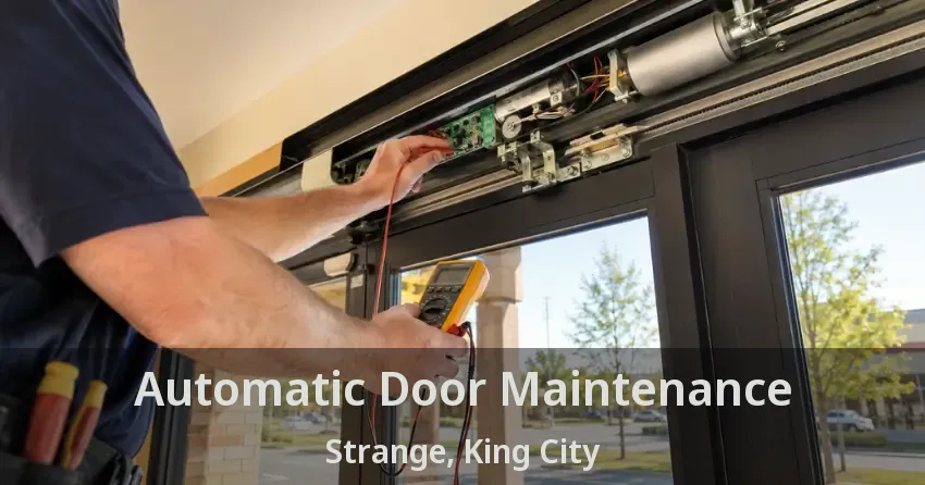 Automatic Door Maintenance Strange, King City - ON
