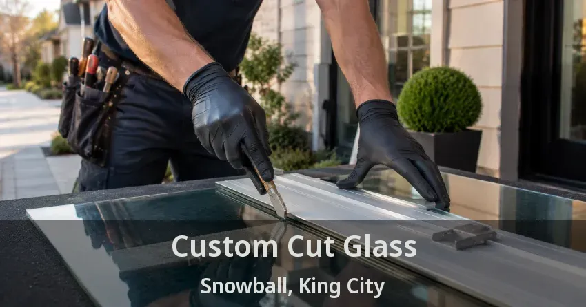 Custom Cut Glass Snowball, King City - ON