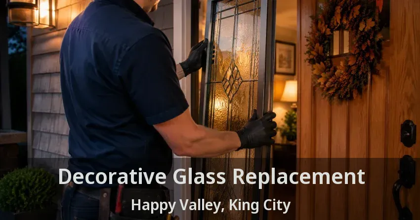 Decorative Glass Replacement Happy Valley, King City - ON
