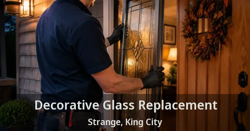 Decorative Glass Replacement Strange, King City - ON