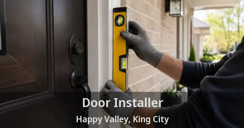 Door Installer Happy Valley, King City - ON