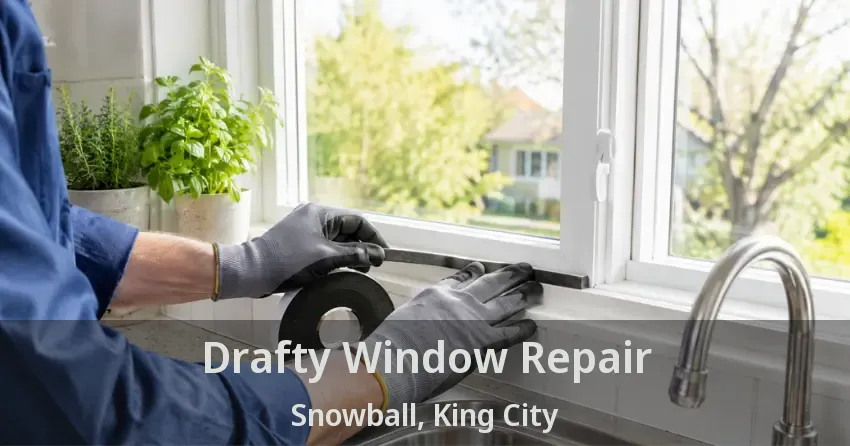 Drafty Window Repair Snowball, King City - ON