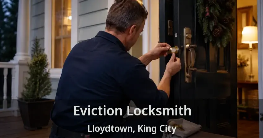 Eviction Locksmith Lloydtown, King City - ON