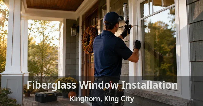 Fiberglass Window Installation Kinghorn, King City - ON