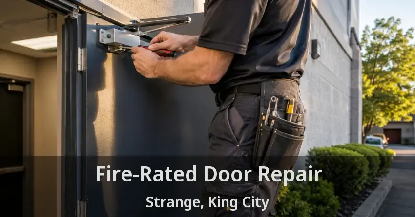 Fire-Rated Door Repair Strange, King City - ON
