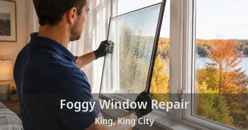 Foggy Window Repair King, King City - ON