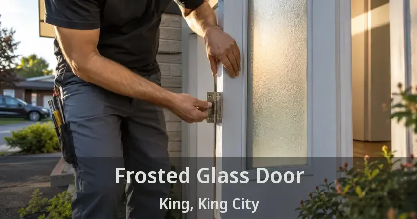 Frosted Glass Door King, King City - ON