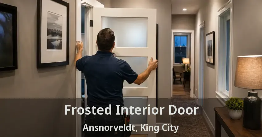 Frosted Interior Door Ansnorveldt, King City - ON