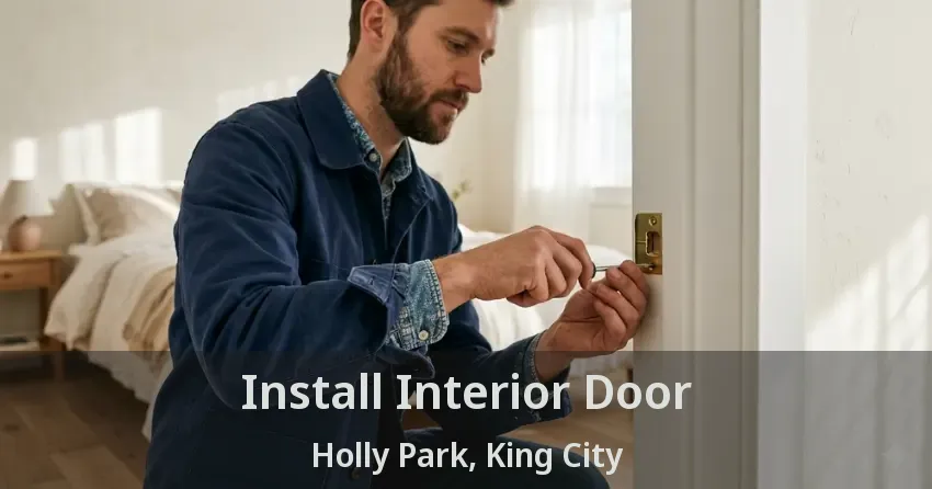 Install Interior Door Holly Park, King City - ON