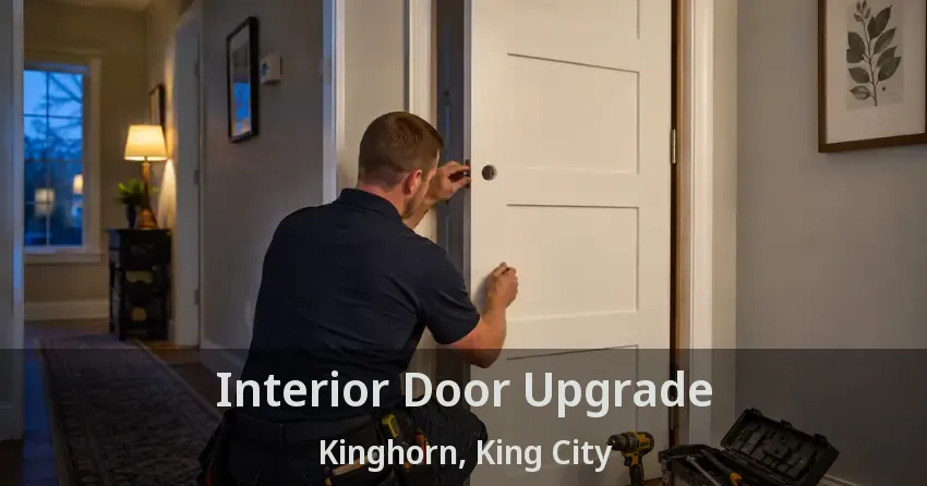 Interior Door Upgrade Kinghorn, King City - ON