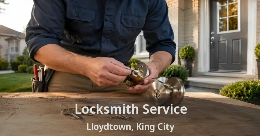 Locksmith Service Lloydtown, King City - ON