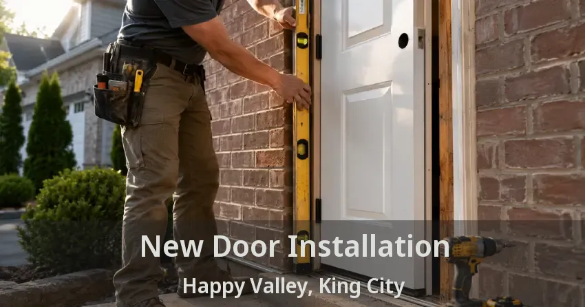 New Door Installation Happy Valley, King City - ON