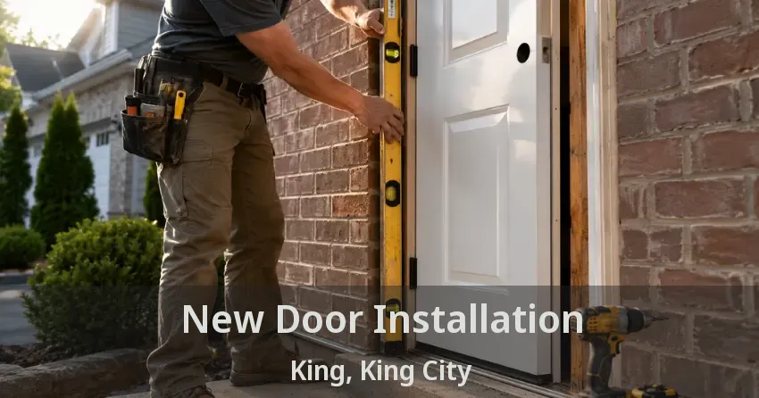 New Door Installation King, King City - ON