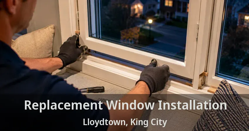 Replacement Window Installation Lloydtown, King City - ON