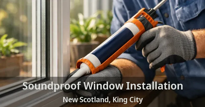 Soundproof Window Installation New Scotland, King City - ON
