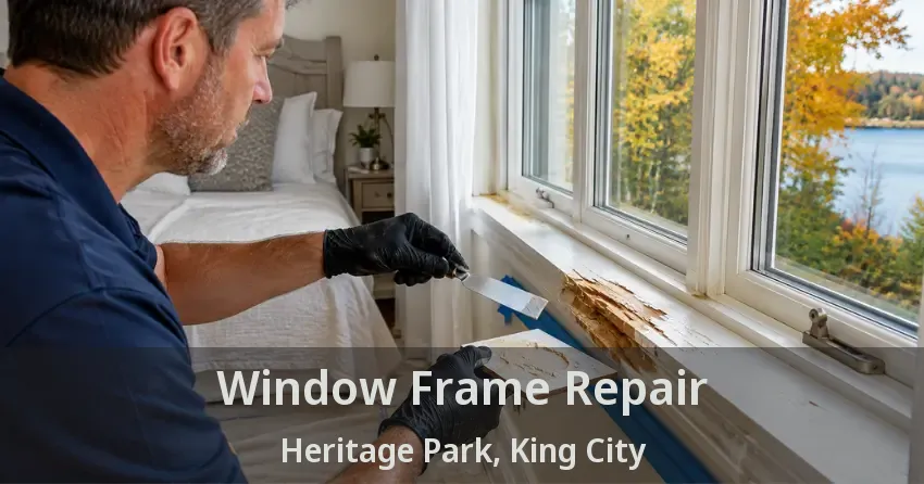Window Frame Repair Heritage Park, King City - ON