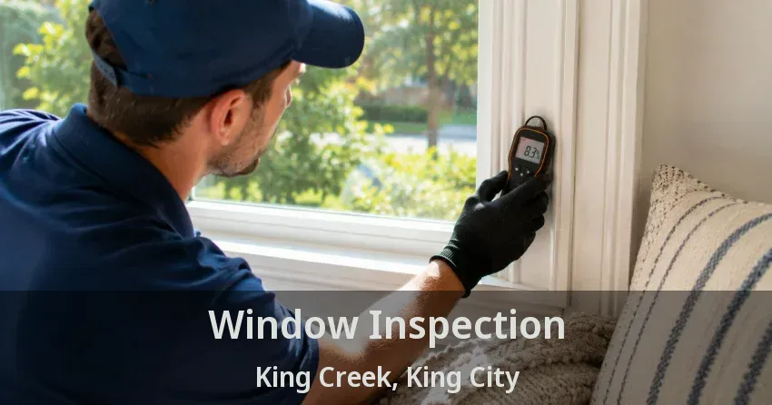 Window Inspection King Creek, King City - ON