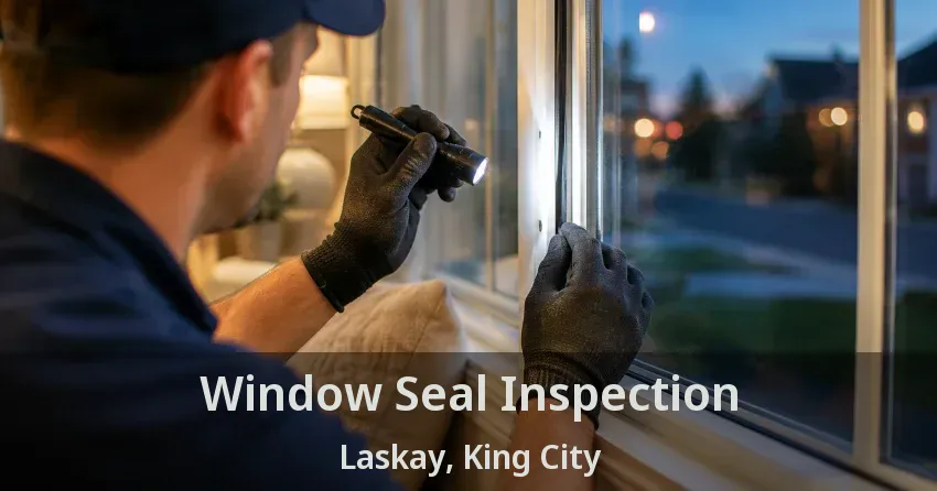 Window Seal Inspection Laskay, King City - ON