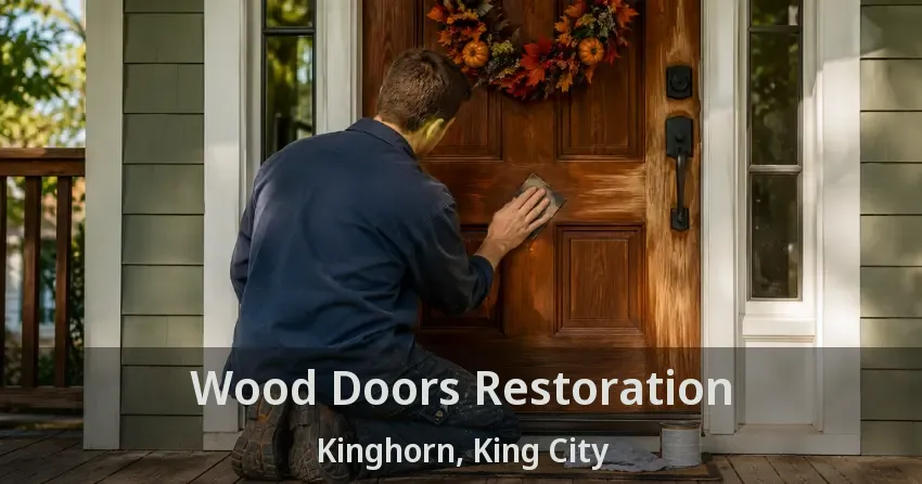 Wood Doors Restoration Kinghorn, King City - ON