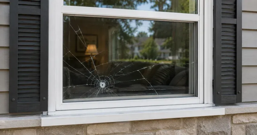 technician measuring window opening for emergency glass replacement King Creek, King City