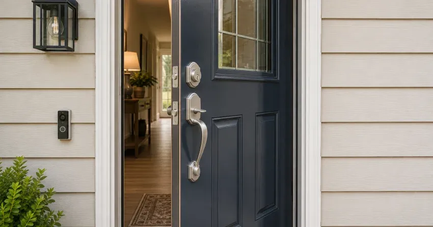 energy-efficient exterior door upgrade installation in Lloydtown, King City